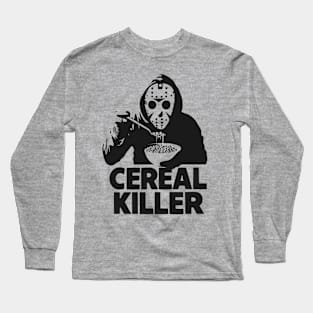 Cereal Killer - Funny Breakfast Lover Long Sleeve T-Shirt